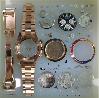 Horology Square™, 3D Deconstruction Watch Resin Sculpture