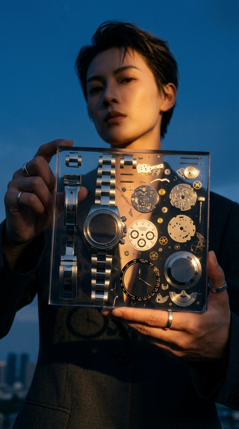 Timepiece Craft Deconstructed Resin Model