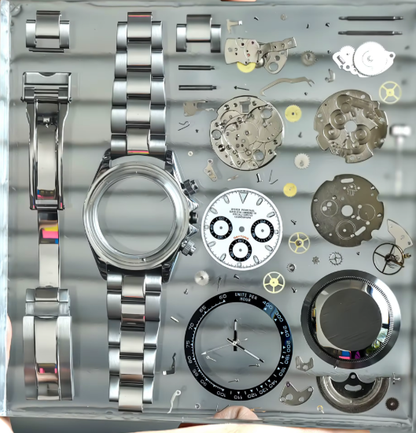 Timepiece Craft Deconstructed Model in Resin Close Up Look